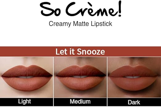 Nykaa So Creme! Creamy Matte Lipstick 'Let it Snooze' - Image 4