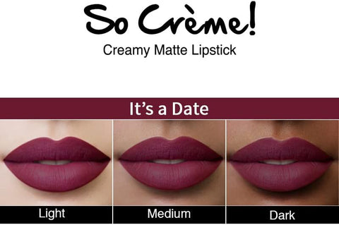 Nykaa So Creme! Creamy Matte Lipstick  It's a Date