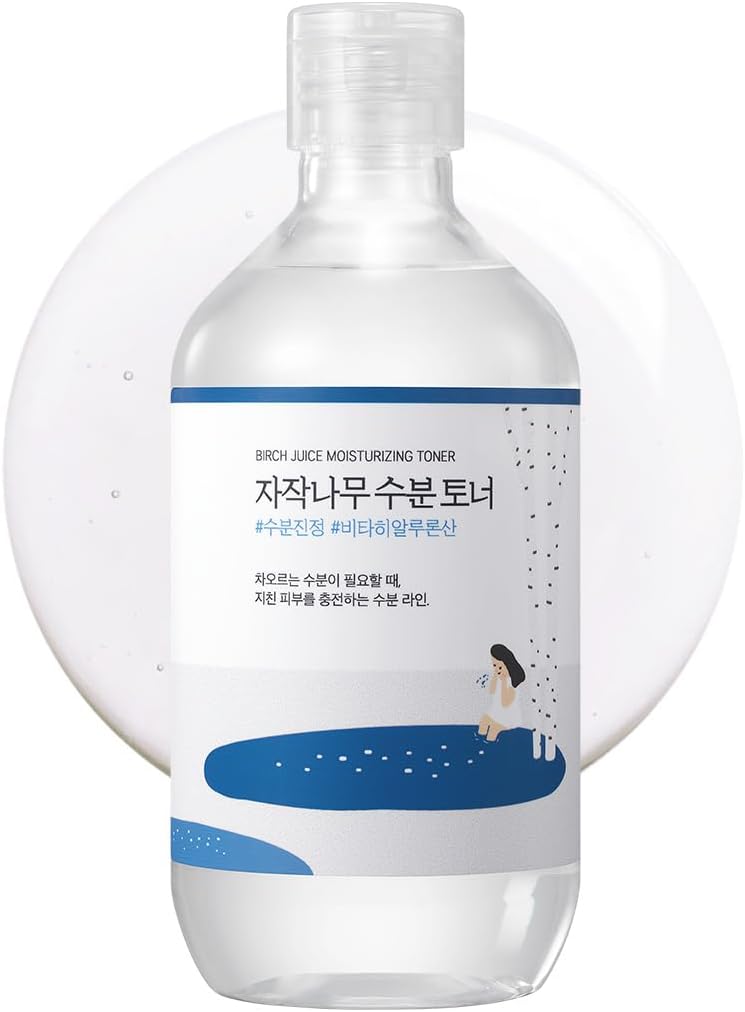 Round Lab Birch Juice Moisturizing Toner - Alcohol-Free, Lightweight - 300ml