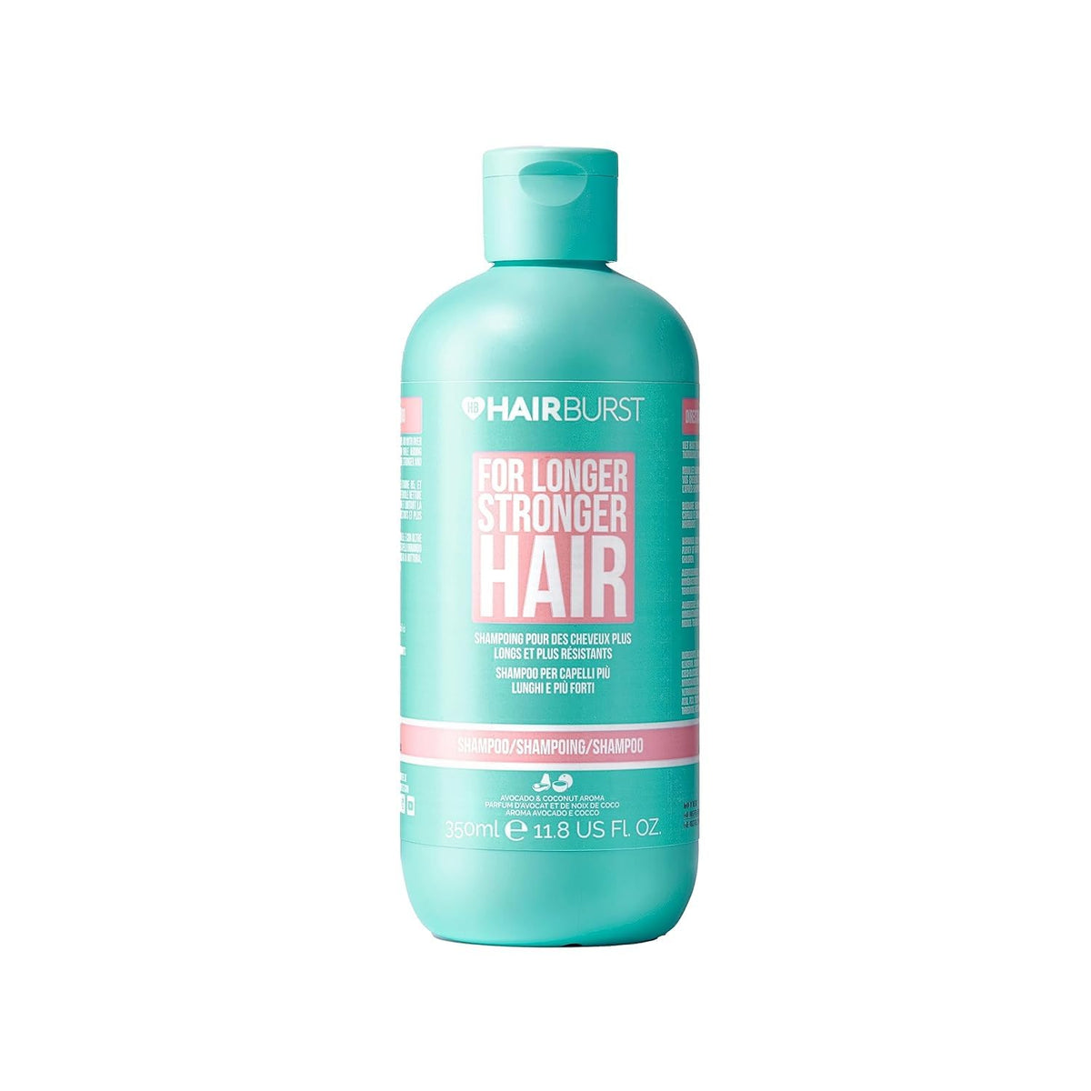 Hairburst Hair Growth Shampoo - No SLS & Parabens, Coconut & Avocado Aroma, 350ml