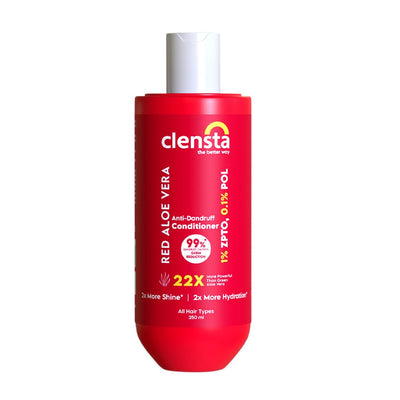 Clensta Red Aloe Vera Anti-Dandruff Conditioner - 250ml