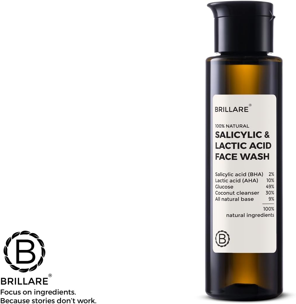 Brillaire Salicylic & Lactic Acid Face Wash - 100ml - Image 6