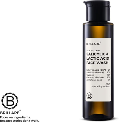 Brillaire Salicylic & Lactic Acid Face Wash - 100ml - Image 6
