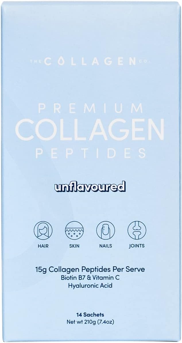The Collagen Co Beauty Supplements - Collagen Sachets - Unflavoured 15g x 14