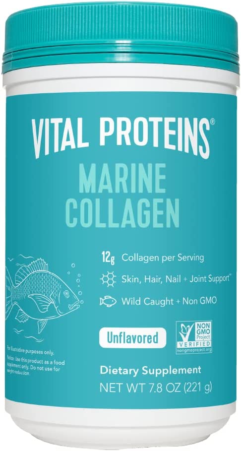 Vital Proteins, Marine Collagen, Wild Caught, Unflavored, 7.8 oz