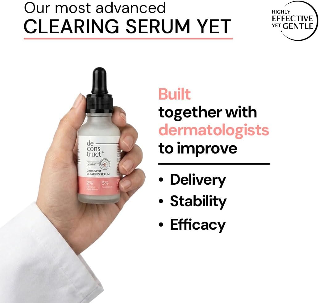 Deconstruct 5% Niacinamide + 2% Alpha Arbutin Face Serum - 10ml - Image 3