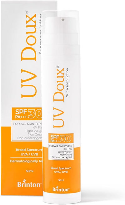 Brinton UvDoux Sunscreen Lotion with SPF 30 | 50mL