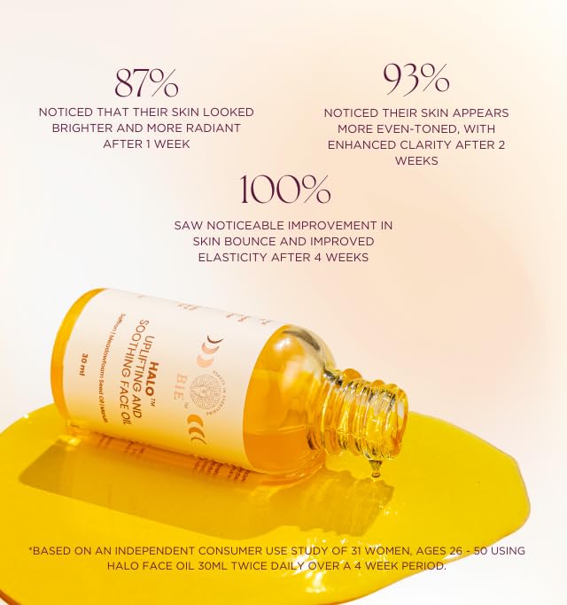 Bie Halo Uplifting & Soothing Face Oil - 30ml - Image 4