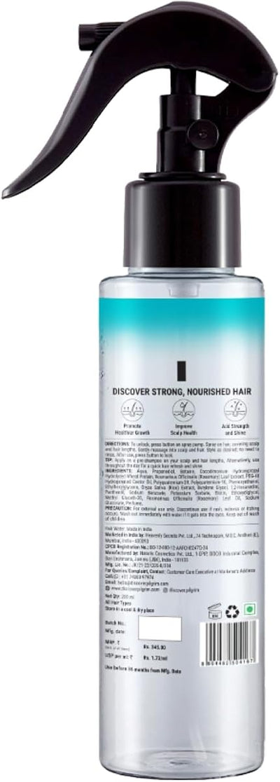 Pilgrim Hair Treatments & Oils - Spanish Rosemary Water with Biotin, 200ml - Image 7