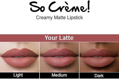 Nykaa So Creme! Creamy Matte Lipstick You're Latte - Colour Cosmetics - Image 4