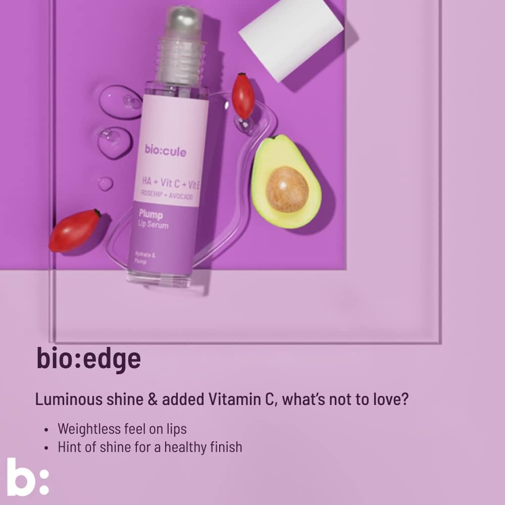 Biocule Plump Lip Serum with HA, Vitamin C & E - 10ml - Image 8