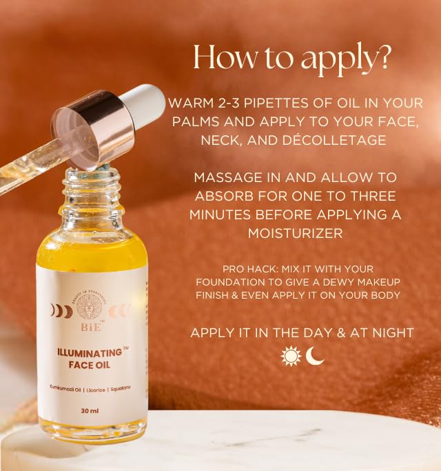 Bie Illuminating Face Oil Serum - 30ml - Image 6