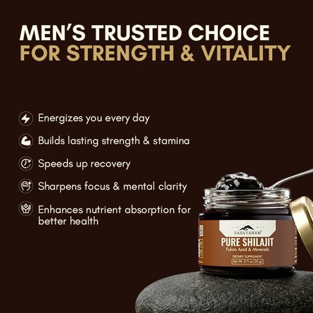 Rasayanam Pure Shilajit Resin - Himalayan Herbal Supplement, 20g - Image 5