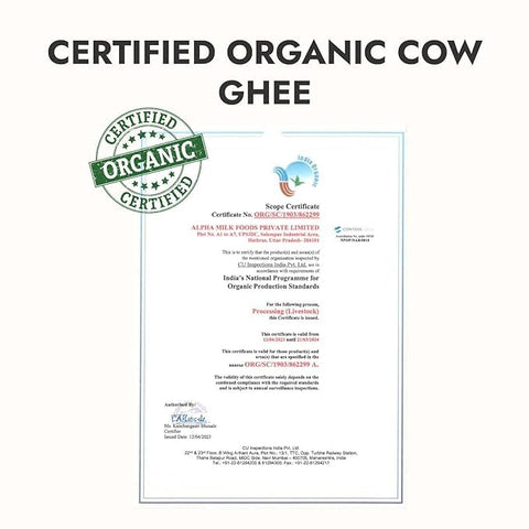 Kapiva Organic Cow Ghee 500 ml