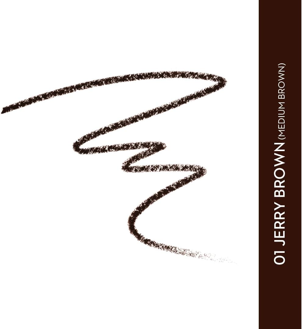 Sugar Cosmetics SUGAR Arch Arrival Brow Definer - 01 Jerry Brown - Brow Pencil 0.35g - Image 2