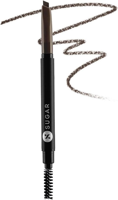 Sugar Cosmetics Arch Arrival Brow Definer - 03 Woody Scooby, Colour Brow Pencil