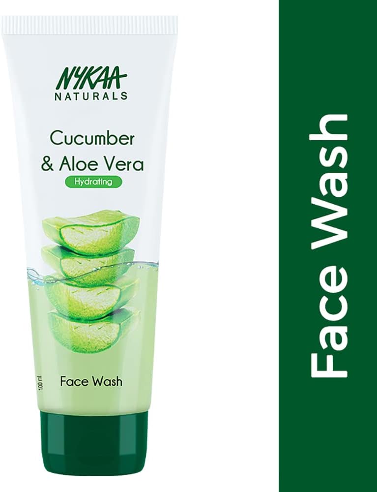 Nykaa Naturals Cucumber & Aloevera Face Wash - 100ml - Image 5