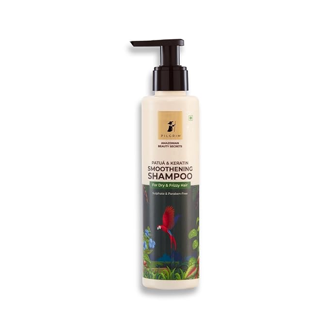 Pilgrim Amazonian Patua Smoothening Shampoo with keratin 200 ml