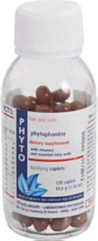 Phyto Phytophanere Hair & Nail Supplement Capsules Pack of 120's - With Zinc Vitamin B6 Biotin (vitamin B8)