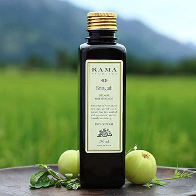 Kama Ayurveda Bringadi Intensive Hair Treatment Oil, 200ml - Image 4
