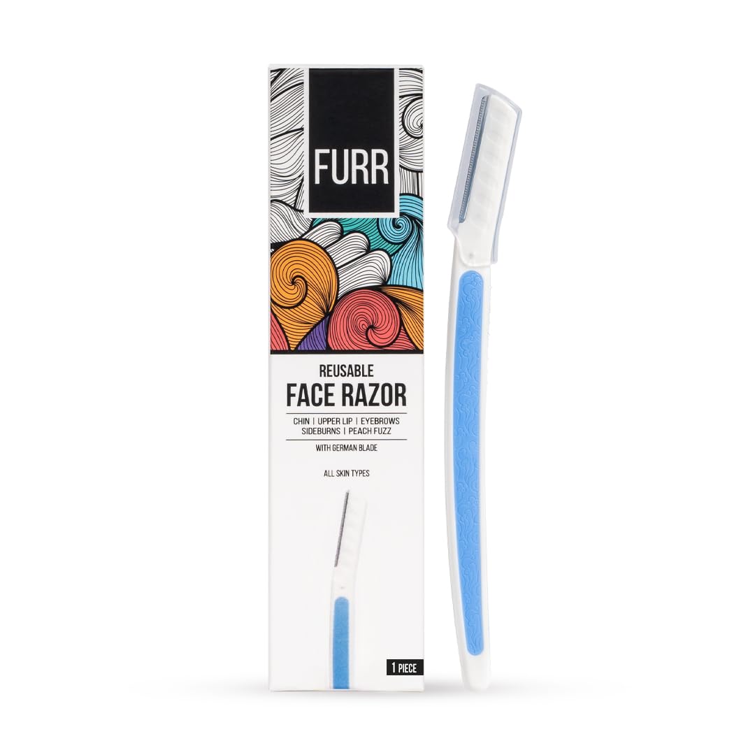 Pee Safe Men's Face Razor with German Blade - Single Pack