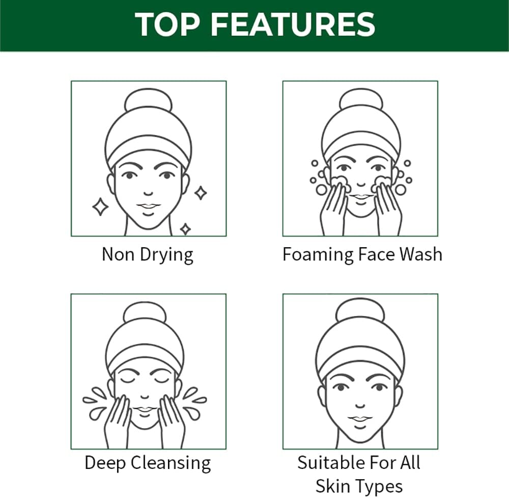 Nykaa Naturals Cucumber & Aloevera Face Wash - 100ml - Image 6