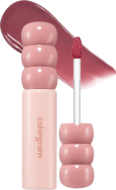 Colorgram - Fruity Glass Tint 15 Satisfied Fig Lipstick 3g Purple