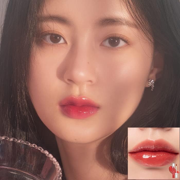 Rom&Nd Glasting Water Tint 05 Rose Splash - Glossy Lip Tint, 4.0g - Image 4