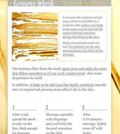 I'M FROM Ginseng Mask - Wash Off Facial Mask, 120g - Image 6