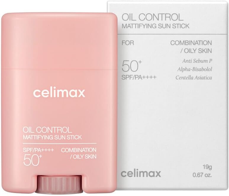 Oil Control Mattifying Sunscreen Stick SPF 50+ PA++++, 19g