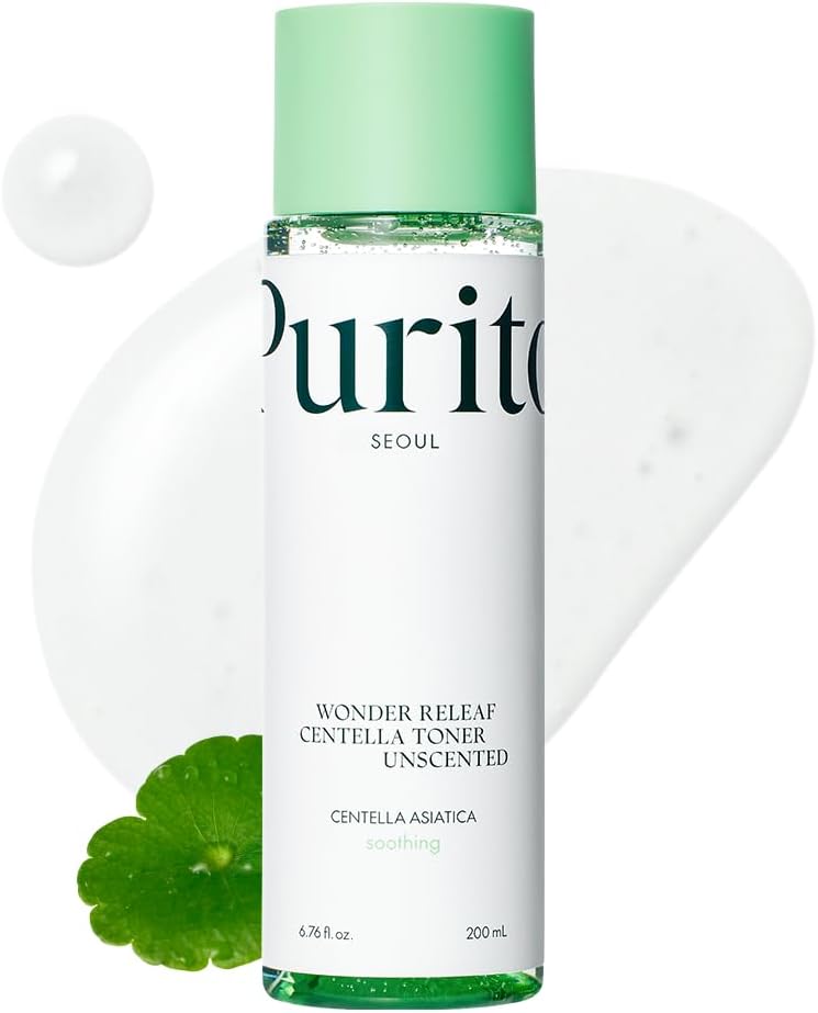 Purito Wonder Releaf Centella Toner Unscented - Face Serum, 200ml