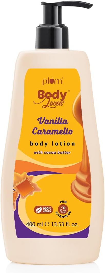 Plum BodyLovin Vanilla Caramello Body Lotion |400ml| Full Size