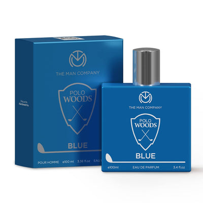 The Man Company Eau de Parfum Polo Blue - Premium Fragrance, 100 ml