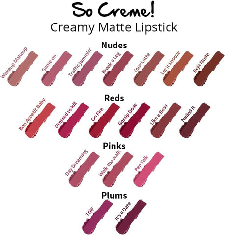 Nykaa So Creme! Creamy Matte Lipstick  It's a Date