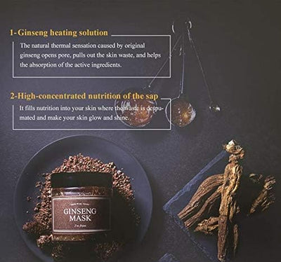 I'M FROM Ginseng Mask - Wash Off Facial Mask, 120g - Image 4