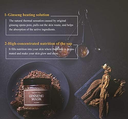 I'M FROM Ginseng Mask - Wash Off Facial Mask, 120g - Image 4