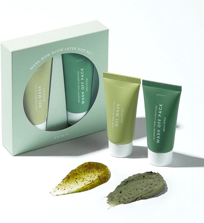 AXIS-Y Mask Now Glow Later Duo Set - Masks & Exfoliators - Skincare