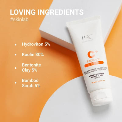 PFC Cosmetics Radiance C+ Clay Mask, 75ml - Image 4