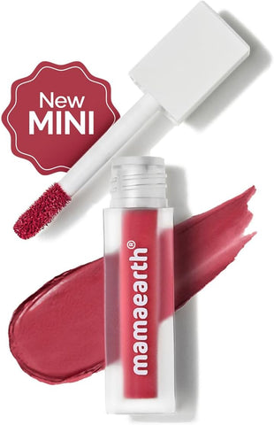 MAMAEARTH FEATHER LIGHT LIQUID MATTE LIPSTICK 06 RED VELVET 1.2 ML
