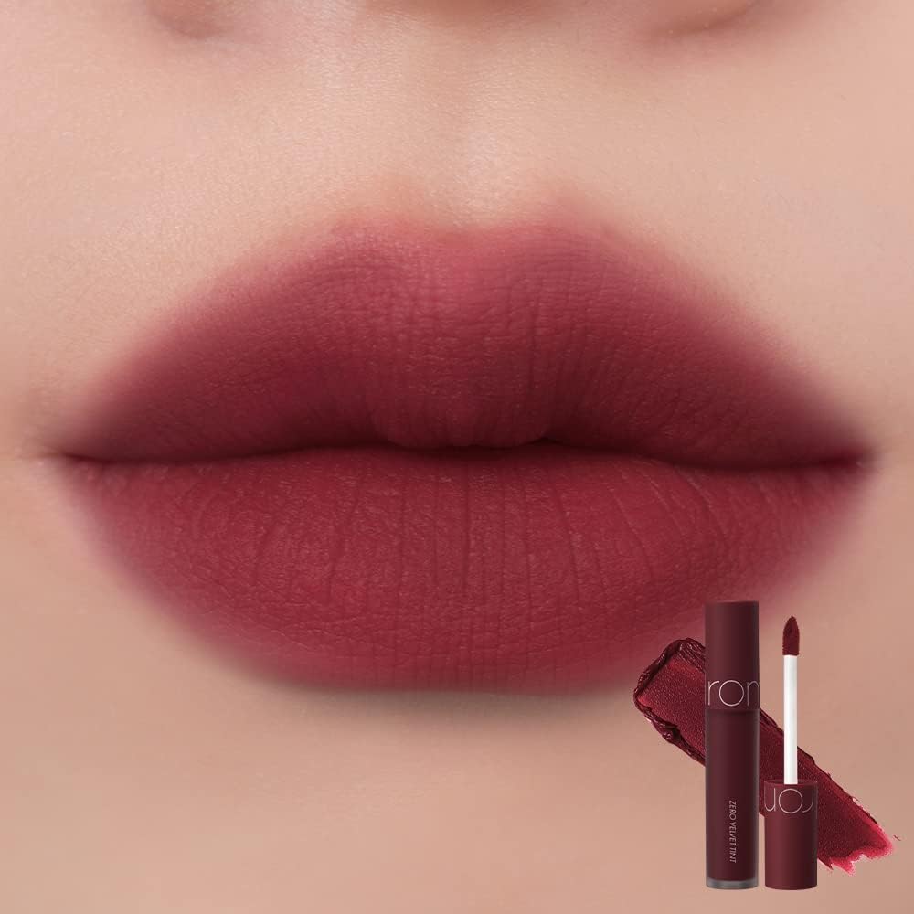 Rom&Nd Zero Velvet Tint 21 Villain Vest - Matte Finish Lip Tint, 55g - Image 2