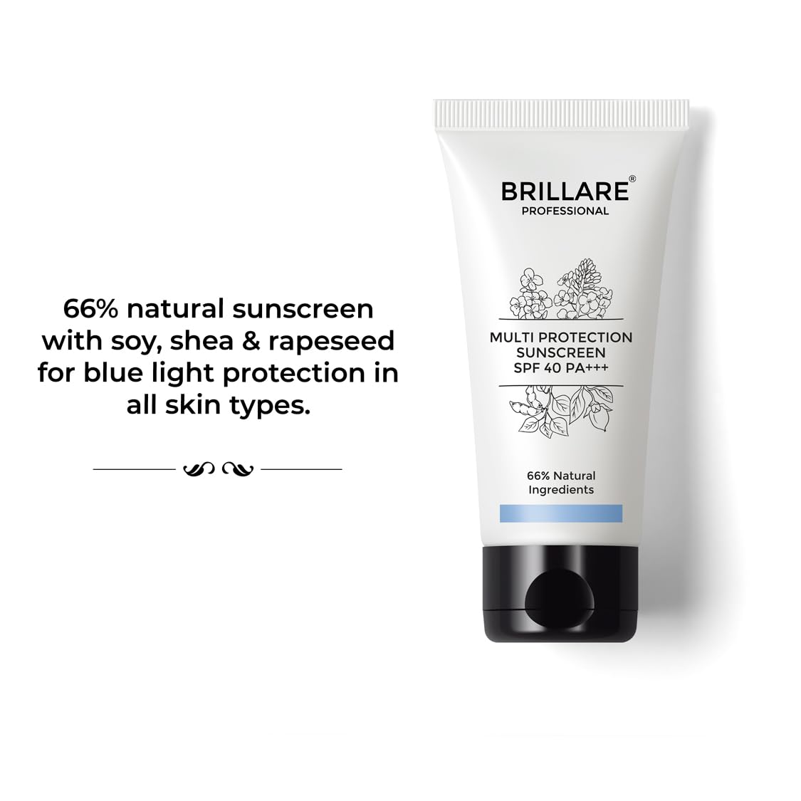 Brillaire Multiprotection Sunscreen SPF 40 Cream - 50g - Image 2