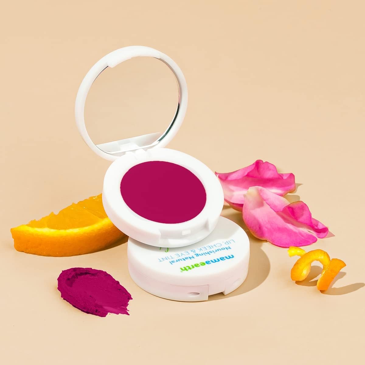 Mamaearth Nourishing Natural Lip Cheek & Eye Tint with Vitamin C & Rose - 4g - Image 6