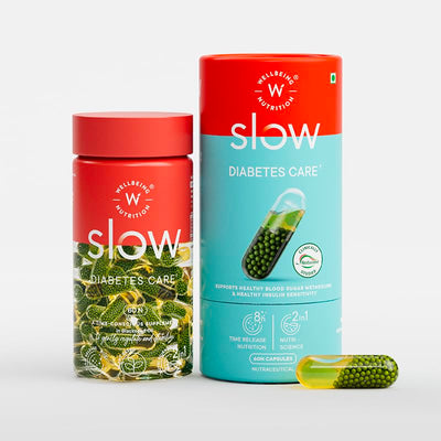Wellbeing Nutrition Slow Diabetes Care Capsules with Reducose® & Botanicals - 60 Veg Capsules - Image 7