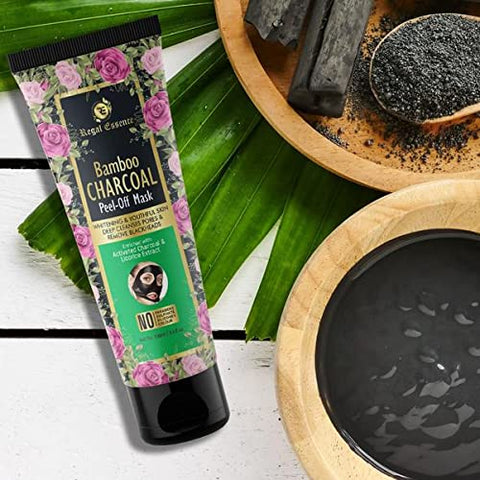 Regal Essence Bamboo Charcoal Peel Of Face Mask 100 ml