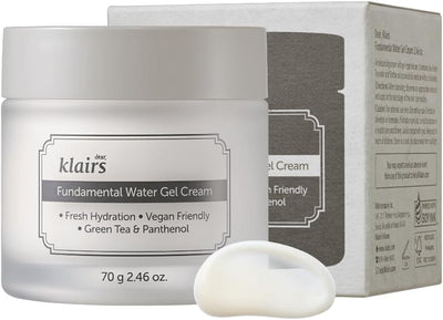 Dear Klairs Fundamental Water Gel Cream - Face Moisturiser, 70g