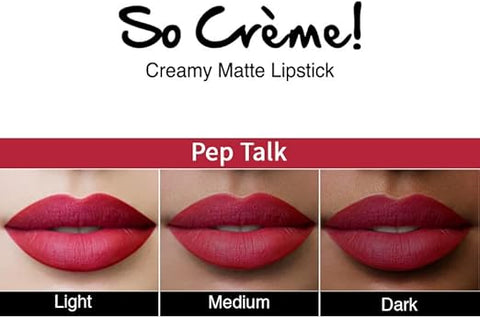 Nykaa So Creme! Creamy Matte Lipstick  Pep Talk