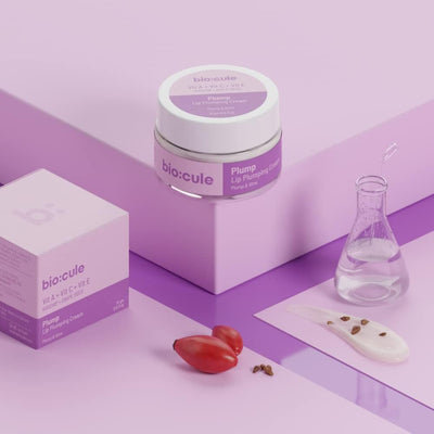 Biocule Face Moisturiser - Plump Lip Plumping Cream with Vit A, C, E - 15gm - Image 7