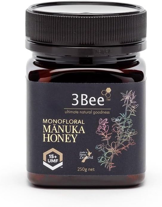 Manuka Health 3 Bee Monofloral Manuka Honey UMF 15+ - 250g