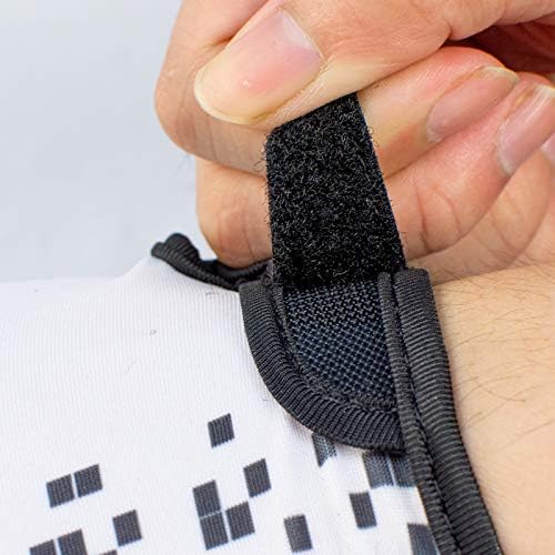 Burnlab Flex Gym Gloves - XL, White - Stretchable Spandex, Gel Padding - Image 4