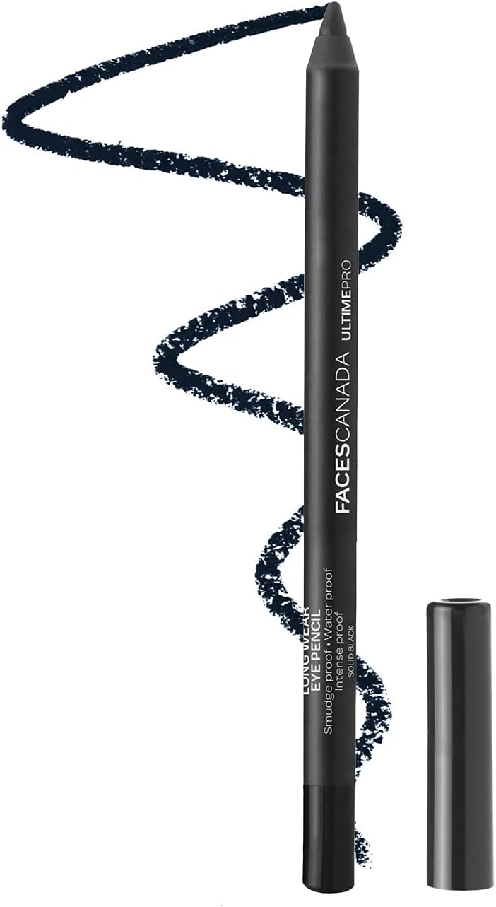 FACES CANADA Eye Pencil Solid Black 02 1.2 gm